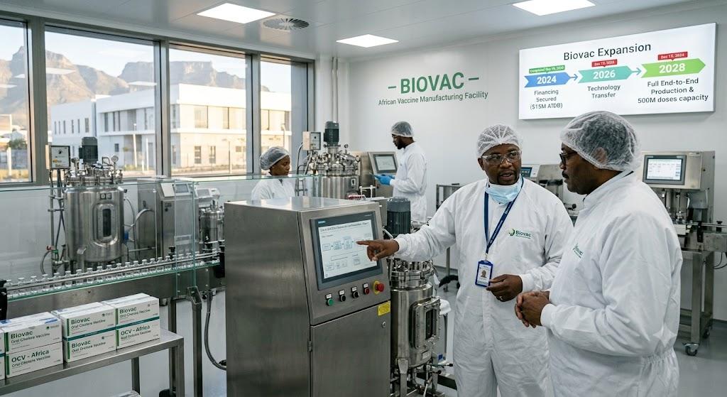 South Africa’s Biovac secures $15 million AfDB loan for Africa’s first end-to-end cholera vaccine plant