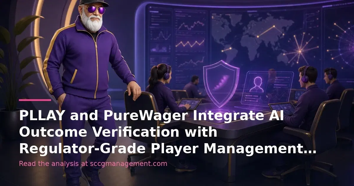 PLLAY and PureWager Integrate AI Outcome Verification with Regulator-Grade Player Management for Social Wageri